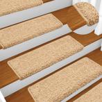 vidaXL Trapmatten 15 st 65x21x4 cm bruin, Doe-het-zelf en Bouw, Ladders en Trappen, Verzenden, Nieuw