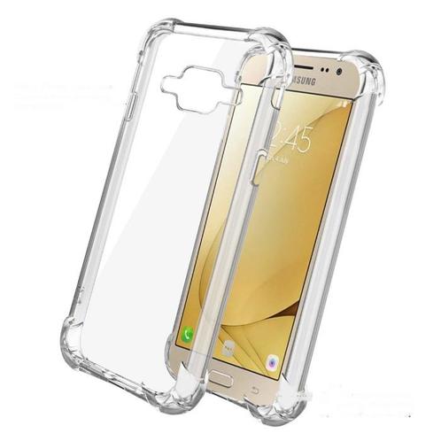 Samsung Galaxy J2 Transparant Bumper Hoesje - Clear Case, Télécoms, Téléphonie mobile | Housses, Coques & Façades | Samsung, Envoi