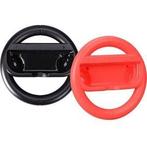 Nintendo Switch Stuur Set Zwart/Rood (Switch Accessoires), Ophalen of Verzenden, Zo goed als nieuw