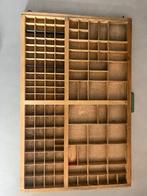 Drukblokken - Nederland - letterbak hout