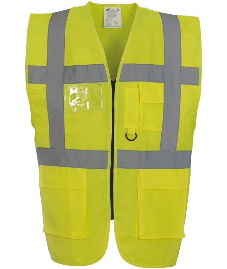 Veiligheidshesje met rits geel, Doe-het-zelf en Bouw, Veiligheidskleding, Verzenden
