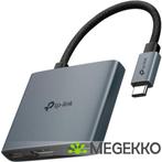 TP-Link UH3020C interface hub USB Type-C 5000 Mbit/s Grijs, Computers en Software, USB Sticks, Verzenden, Nieuw