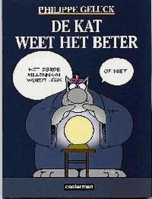 De kat weet het beter / De kat / 6 9789030328230 P. Geluck, Boeken, Stripverhalen, Zo goed als nieuw, Verzenden