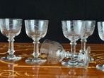 Val Saint Lambert, antieke glasses VSL Service Lothaire -