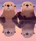 Hana Noé - Sea Otters bath