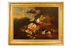 Süddeutsche Schule (XVIII) - Stillleben mit Früchten,, Antiquités & Art