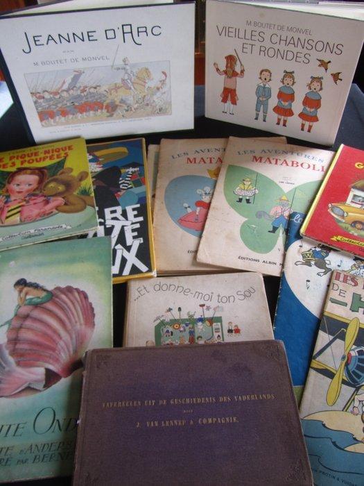 Divers - Lot de 15 enfantina - 1854-2012, Antiek en Kunst, Antiek | Boeken en Manuscripten