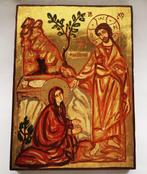 Icoon - Jezus en Maria Magdalena, handgeschilderd icoon -