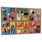 vidaXL Fotolijst voor 24x(10x15 cm) foto MDF lichtbruin, Audio, Tv en Foto, Fotografie | Fotolijsten, Verzenden, Nieuw