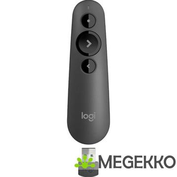 Logitech R500s Draadloze presenter Bluetooth/RF Grafiet, Verzenden
