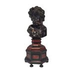 siguiendo François Duquesnoy - Buste, Busto de niño - 38 cm, Antiek en Kunst