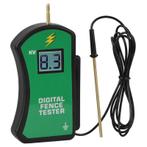 Digitale voltmeter behuizing zwart - kerbl, Nieuw
