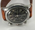 Chronometre Election. - Stahl Chronograph - Kaliber Valjoux