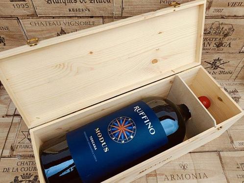 2021 Ruffino Modus - Super Tuscans - 1 Salmanazar (9,0 L), Verzamelen, Wijnen