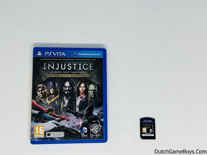 PS Vita - Injustice - Gods Among Us - Ultimate Edition - FRA, Games en Spelcomputers, Games | Sony PlayStation Vita, Gebruikt