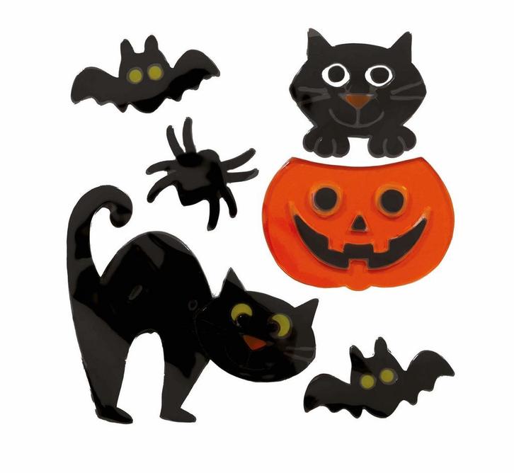 Halloween Raamdecoratie Dieren, Hobby en Vrije tijd, Feestartikelen, Nieuw, Verzenden