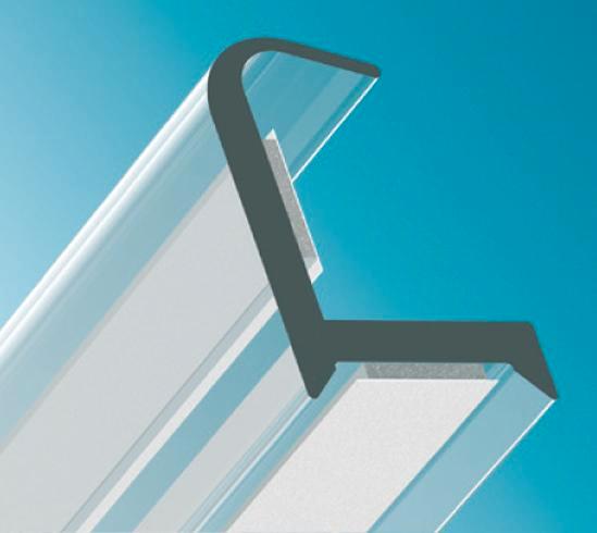 Glasverbindingsprofiel hoek 90gr-Gehard glas 10 mm dik of ge, Doe-het-zelf en Bouw, Glas en Ramen, Nieuw, Verzenden