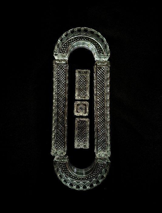 Val Saint Lambert - Centre de table (7) - Valambert - Verre, Antiek en Kunst, Antiek | Glaswerk en Kristal