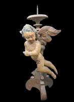 Baroque carved putti - unknown - Kaarsenhouder Uitgehakte