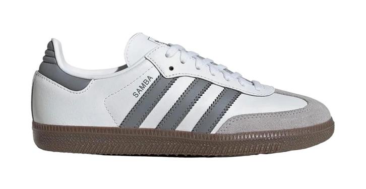 adidas Samba Core White Grey - Maat 40 EU, Kleding | Heren, Schoenen, Ophalen of Verzenden