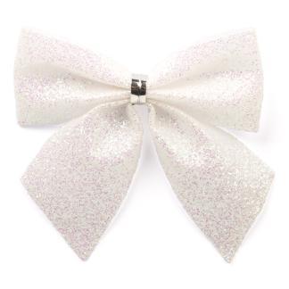 Kerststrik | Decoris | 5 cm | 8 stuks (Wit), Divers, Noël, Envoi