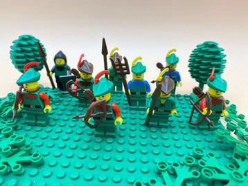 Lego Minifiguur - Forestmen - 9 Lego Castle Forestmen, Nieuw