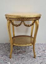 Vergulde Louis XVI stijl Guéridon - Centre de table -
