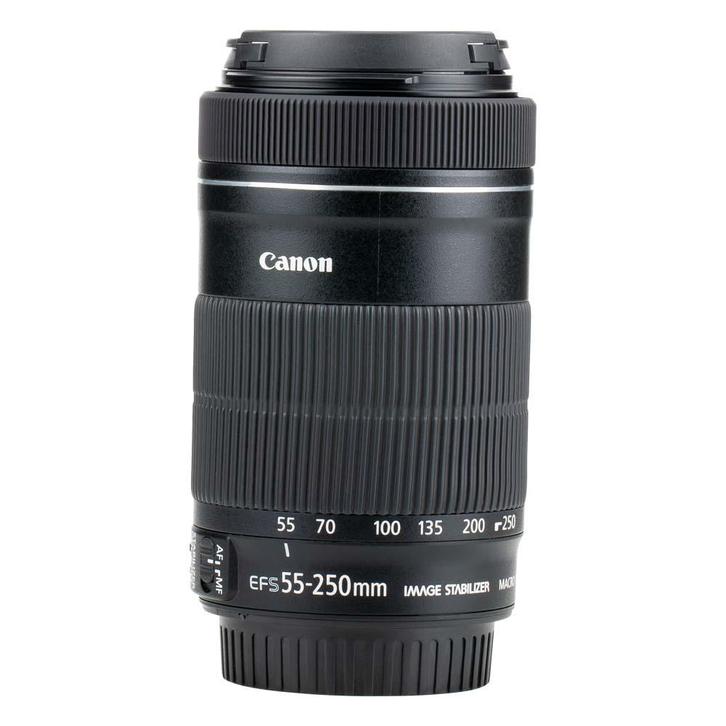 Canon EF-S 55-250mm f/4-5.6 IS STM met garantie, Audio, Tv en Foto, Foto | Lenzen en Objectieven, Gebruikt, Ophalen of Verzenden