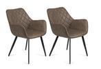 Tweedekans | Lifa Living Kuipstoel Set van 2 – 64 x 60 x 81, Huis en Inrichting, Ophalen of Verzenden, Nieuw