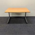 Tweedehands ahrend bureau 120x80 cm, hoogte instelbaar,, Gebruikt, Bureau