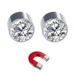 Fako Bijoux® - Oorbellen - Magneet - Magnetisch - RVS - 6mm, Handtassen en Accessoires, Verzenden, Nieuw