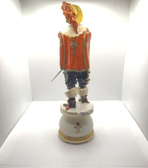 Cacciapuoti - G. Cacciapuoti - Beeldje, Musketeer D’Artagnan, Antiek en Kunst, Antiek | Glaswerk en Kristal
