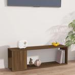 vidaXL Tv-meubel 100x24x32 cm bewerkt hout bruin eikenkleur, Verzenden, Nieuw