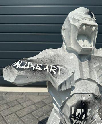 Daluxe Art - 1999 • Polygonale Gorilla “Love You” XXL