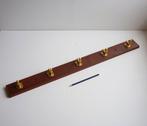 Kapstok - Teak, Messing, Antiek en Kunst, Curiosa en Brocante