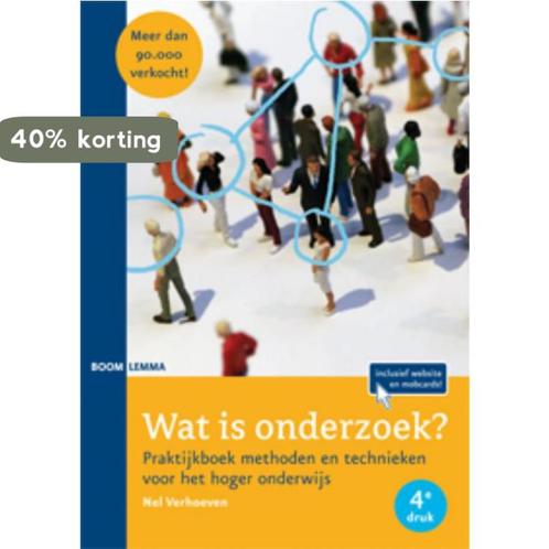 Wat is onderzoek? Methoden en technieken voor het Hoger, Boeken, Politiek en Maatschappij, Gelezen, Verzenden