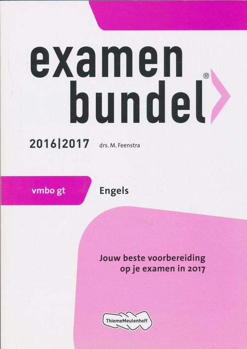 Examenbundel VMBO GT Engels 2016/2017, Boeken, Schoolboeken, Verzenden