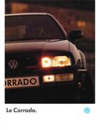 1991 VOLKSWAGEN CORRADO BROCHURE FRANS, Livres