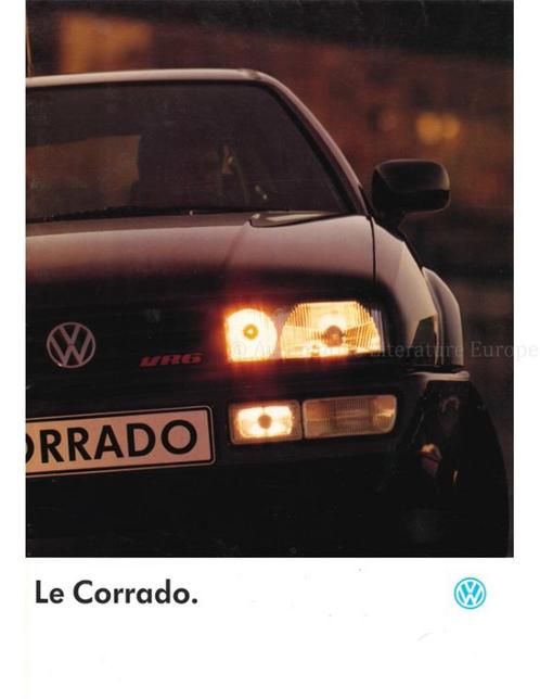 1991 VOLKSWAGEN CORRADO BROCHURE FRANS, Boeken, Auto's | Folders en Tijdschriften