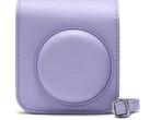 Veiling - Fujifilm Instax Mini 12 - Cameratas - Etui - Lila, Audio, Tv en Foto, Fotoalbums en Accessoires, Gebruikt