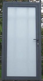 aluminium buitendeur , achterdeur ,deur 103 x 210 zwartgrijs, Doe-het-zelf en Bouw, 100 tot 120 cm, Nieuw, Ophalen of Verzenden