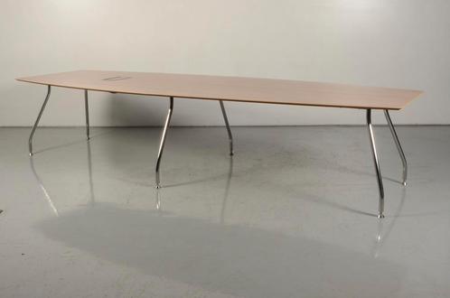 Vergadertafel Solidesk - Kersen havanna - 360 x 130 cm, Zakelijke goederen, Kantoor en Winkelinrichting | Kantoormeubilair en Inrichting