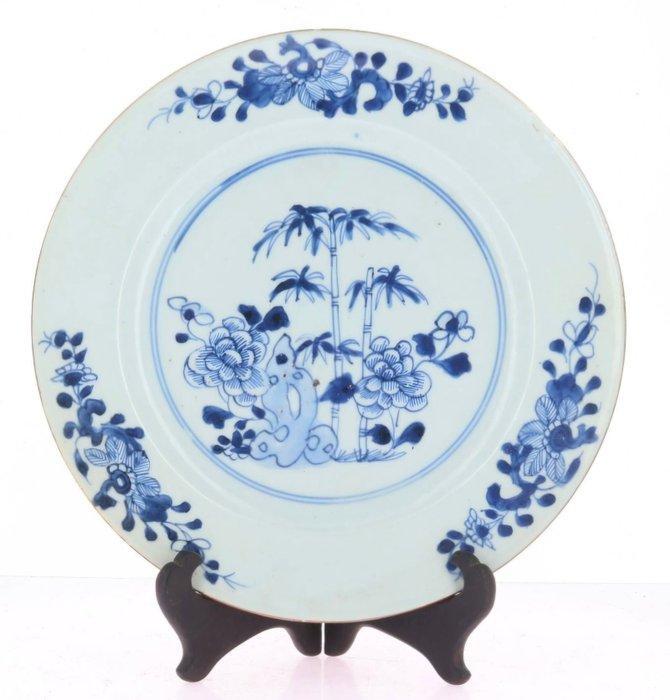 3 Porseleinen borden uit China, Qing-dynastie, 19e eeuw,, Antiquités & Art, Antiquités | Autres Antiquités