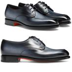 Santoni - Veterschoenen - Maat: EU 44 - Nieuw in doos, Nieuw