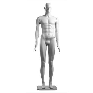 *TIP*  Plastic collection Etalagepop heer wit OZ1513-01 beschikbaar voor biedingen