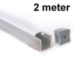 LED Profiel 2 meter - 15mm hoog, Doe-het-zelf en Bouw, Metalen, Nieuw, Verzenden