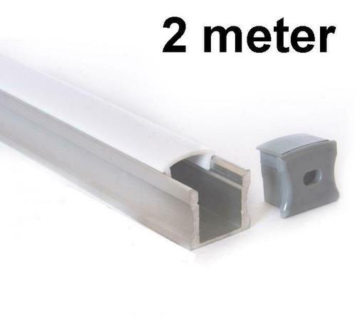 LED Profiel 2 meter - 15mm hoog, Doe-het-zelf en Bouw, Metalen, Verzenden