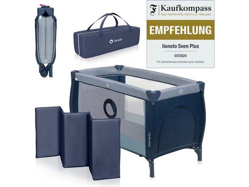 Lionelo Sven Plus - Meegroeibed - Campingbedje - 127x60cm -, Huis en Inrichting, Woonaccessoires | Overige, Zo goed als nieuw