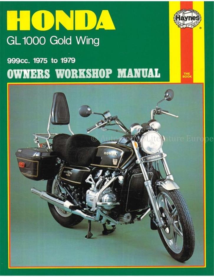 1975 - 1979 HONDA GL 1000 GOLD WING OWNERS WORKSHOP MANUAL, Boeken, Auto's | Boeken