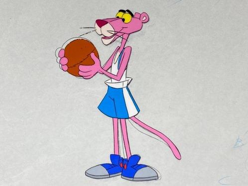 The Pink Panther Show (1970) - 1 Originele animatiecel en, Cd's en Dvd's, Dvd's | Tekenfilms en Animatie